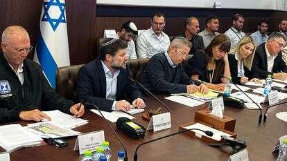 סמוטריץ' בישיבת ממשלה