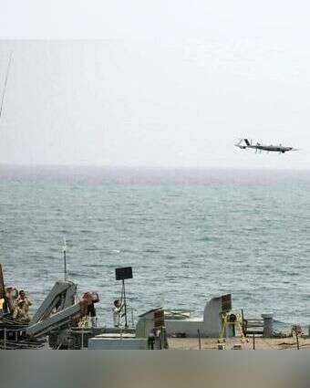 כטב"ם איראני באוקיינוס ההודי, אילוסטרציה | איי.אף.פי