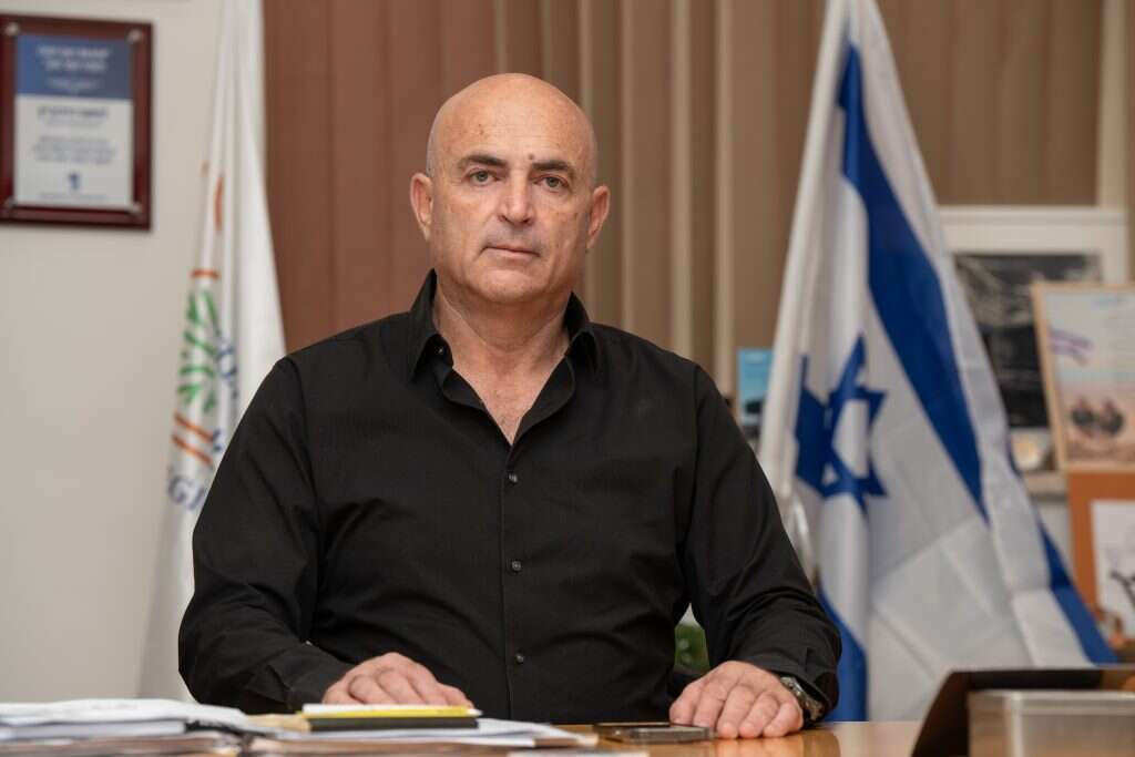 "נסראללה צריך להבין שעל כל ירי הוא ישלם מחיר מאוד יקר". דוידוביץ בלשכתו, השבוע. | אייל מרגולין, ג'יני