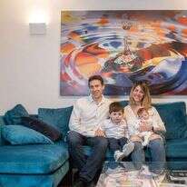 משפחת נויפלד, רעננה. | נעמה גרינבאום