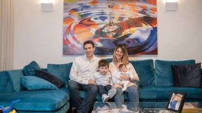 משפחת נויפלד, רעננה. | נעמה גרינבאום