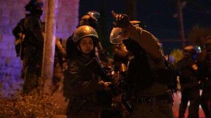 פעילות שוטרי מחוז ירושלים ולוחמי מג״ב במזרח ירושלים. | דוברות המשטרה