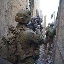 לוחמים בלב חאן יונס. | דובר צה"ל