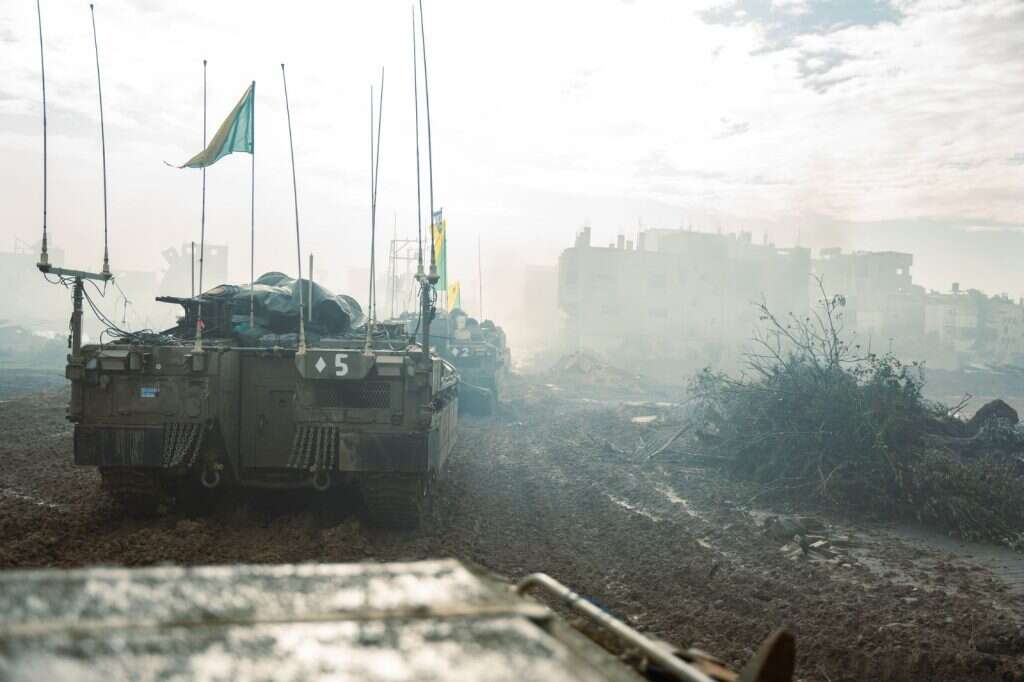 כוחות צה"ל מאוגדה 36 ברצועת עזה. | דובר צה"ל