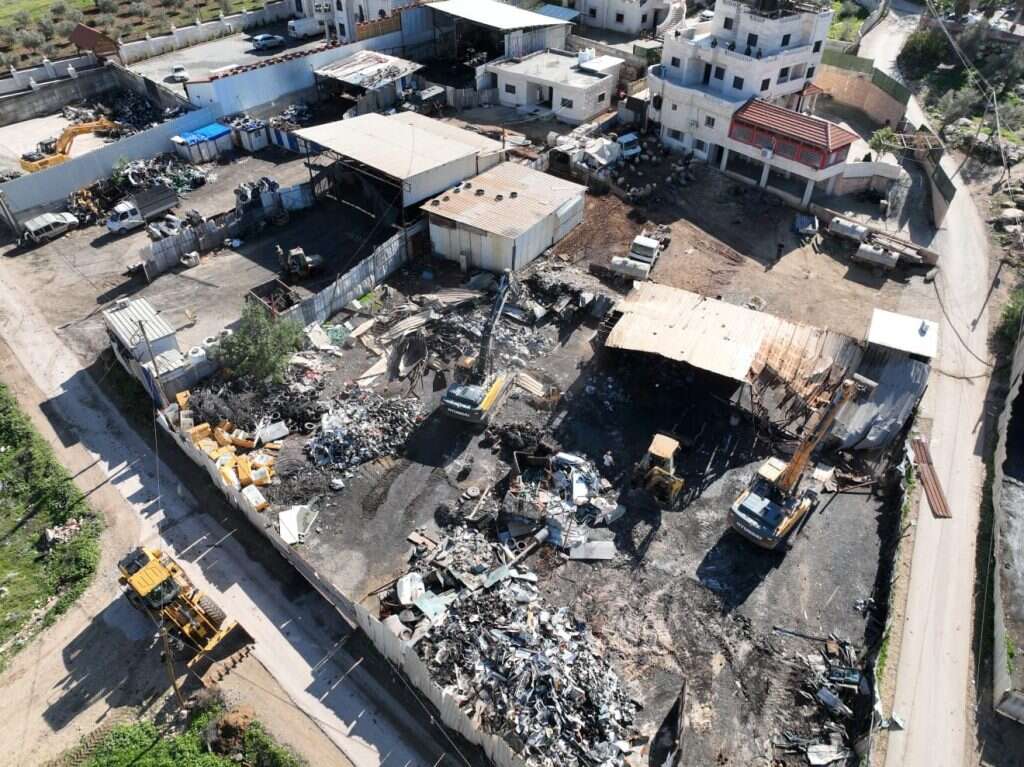 הריסת המזבלות הפיראטיות בהר חברון. | מתפ"ש