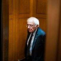 הסנאטור היהודי-אמריקני ברני סנדרס. | Jabin Botsford/The Washington Post