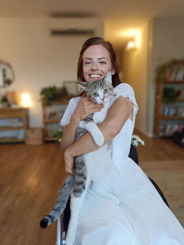 ביקשתי רשות להבין דרכה מה זו פציעה. ציפי בלומברג. | באדיבות המצולמת