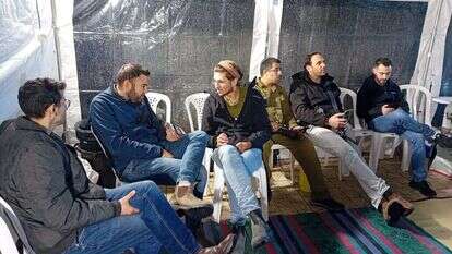 מאהל המחאה של המילואימניקים