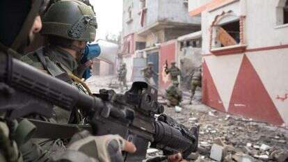 לוחמי צה"ל במרכז רצועת עזה. | דובר צה"ל