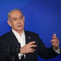 ראש הממשלה בנימין נתניהו במסיבת העיתונאים. | יריב כץ, פלאש 90