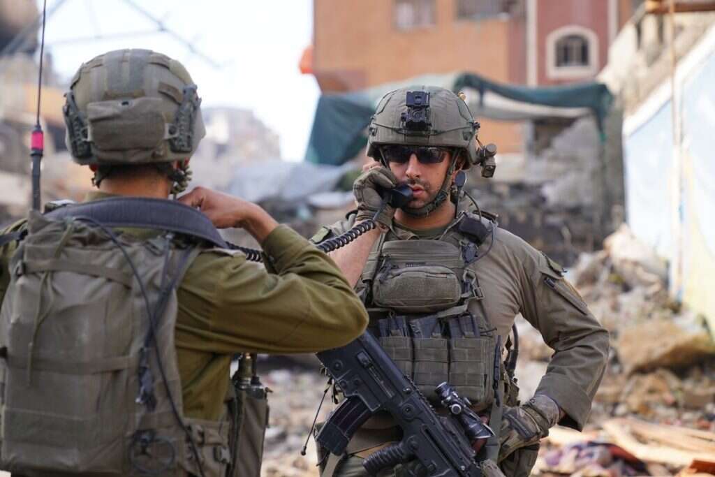 סא"ל דהן בפעילות ברצועה. | דובר צה"ל