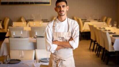 עומר מנחם. השף של מסעדת ארץ כנען בראש־פינה ובעל מתחם אירוח בדלתון. | אריק סולטן