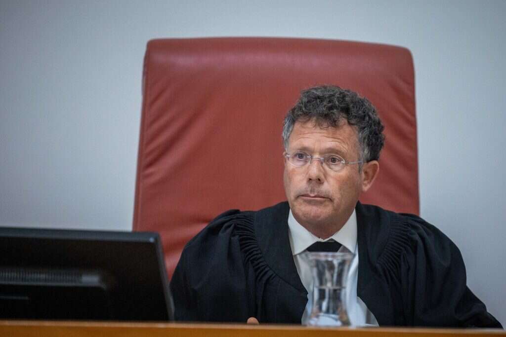 השופט יצחק עמית. | יונתן זינדל, פלאש 90