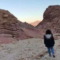 עמודי עמרם בהרי אילת. | צ'ק אין אאוט