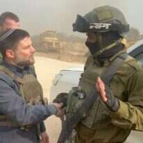 סמוטריץ' עם כוחות צה"ל בעזה