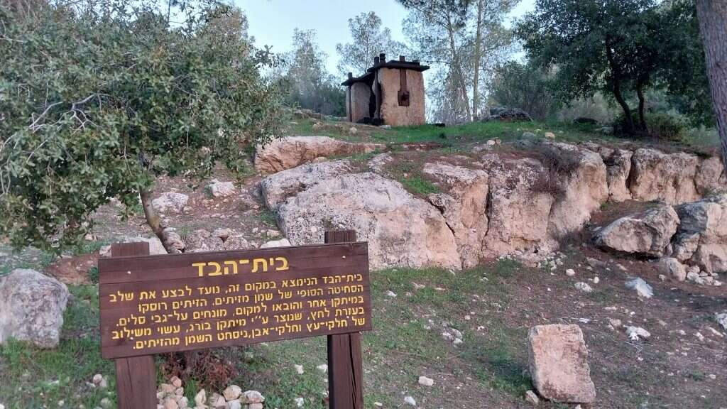 בית הבד המשוחזר. | איציק בן דב, החברה להגנת הטבע (1)