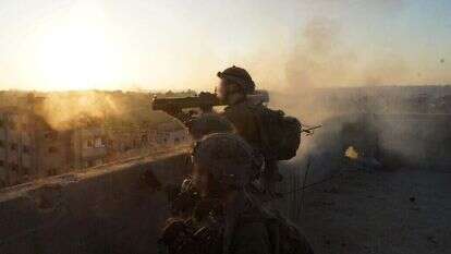 לוחמי חטיבת כפיר בחאן יונס. | דובר צה"ל