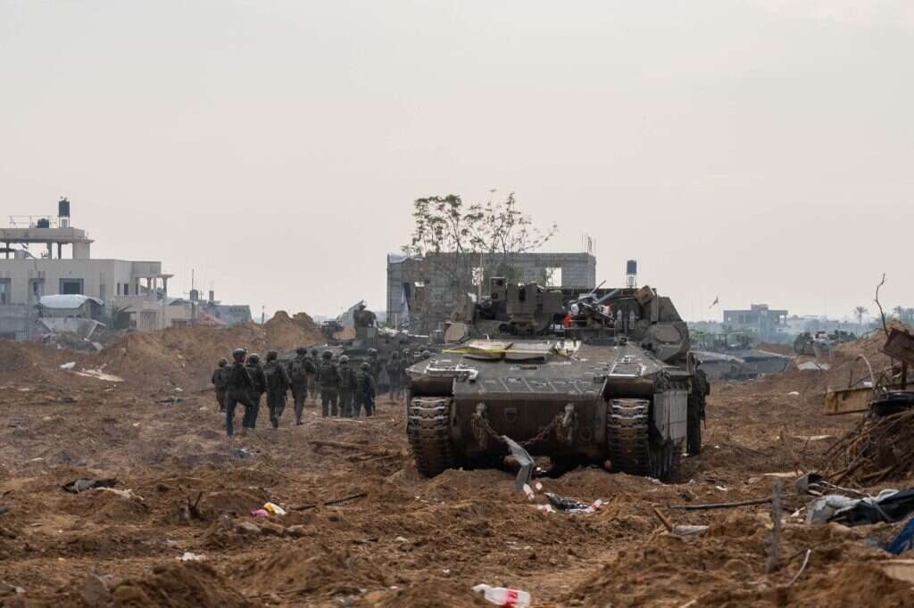 לוחמי צה"ל בלב חאן יונס. | דובר צה"ל