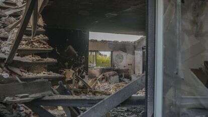 ממראות ההרס בקיבוצי הדרום. | אריק מרמור, פלאש 90