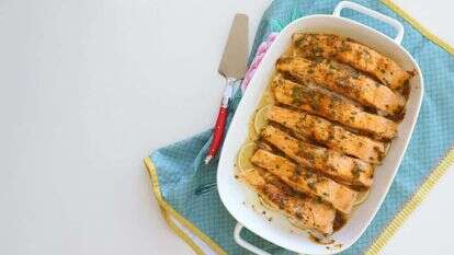 סלמון ברוטב חרדל ודבש. | אפרת לכטנשטט סלמון ברוטב חרדל ודבש. | אפרת לכטנשטט