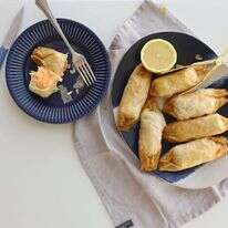 סלמון במעטפת פילו. | אפרת לכטנשטט