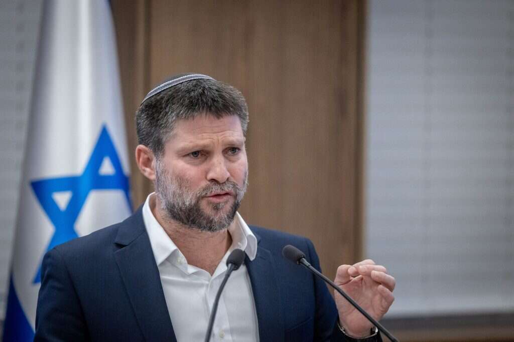 שר האוצר בצלאל סמוטריץ'. | חיים גולדברג, פלאש 90