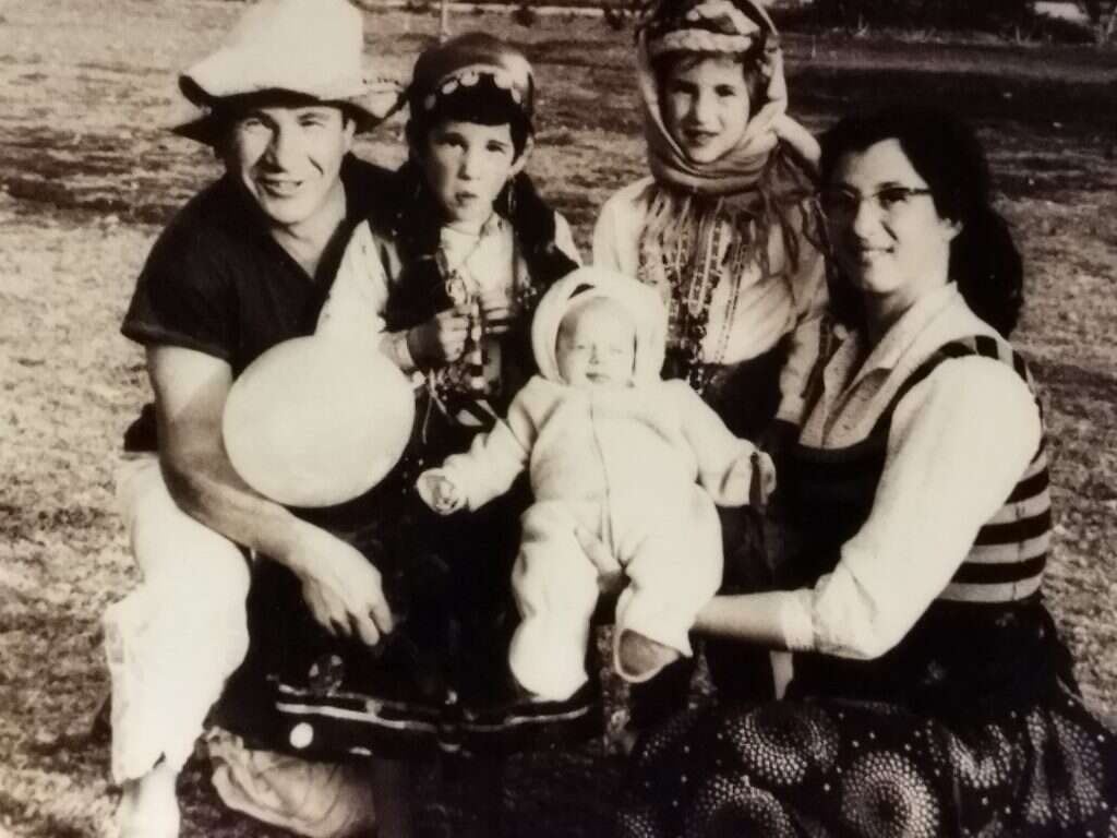 משפחת אלדן, פורים 1966. | באדיבות המשפחה