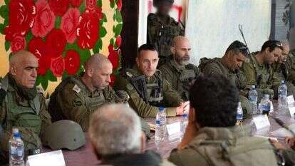 הרמטכ"ל הרצי הלוי בהערכת מצב בחאן יונס, היום. | דובר צה"ל