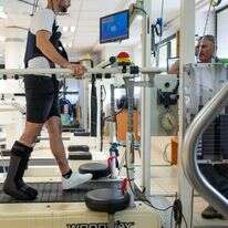 שיקום בבית החולים שיבא תל־השומר. | גטי אימג'ס