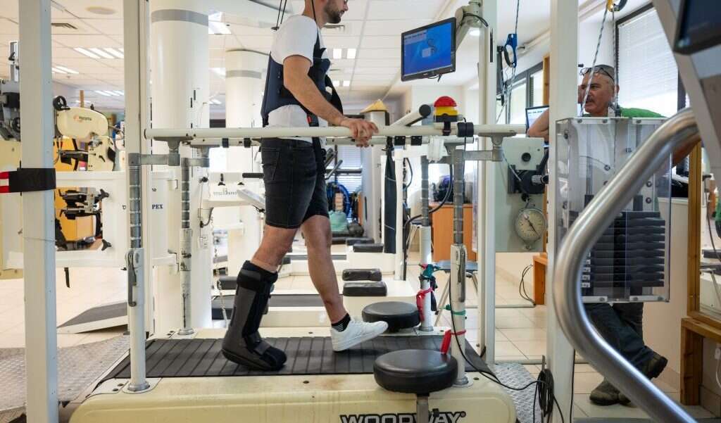 שיקום בבית החולים שיבא תל־השומר. | גטי אימג'ס