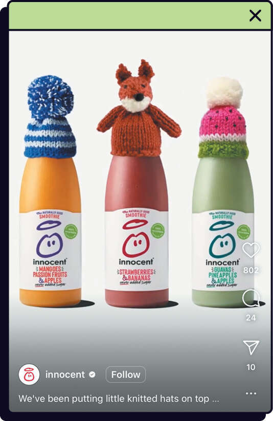 "מה שלא מדויק לא עובד". קמפיין הקשישים של אינוסנט. | מסך מתוך אינסטגרם