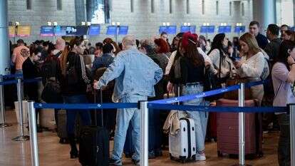 תורים בנתב"ג. | אבשלום ששוני, פלאש 90