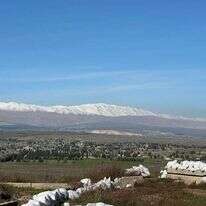 החרמון, מבט מאזור עין־זיוון, השבוע. | יהודה יפרח