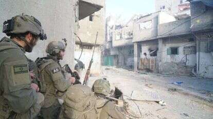 כוחות אוגדה 98 בחאן יונס. | דובר צה"ל כוחות אוגדה 98 בחאן יונס. | דובר צה"ל