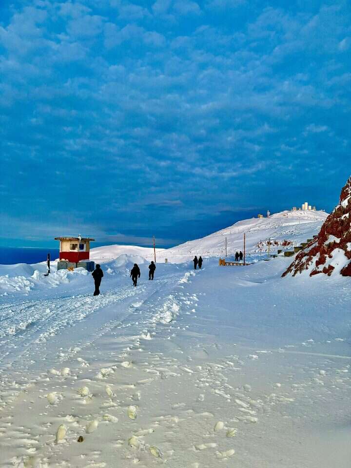לוחמים בחרמון המושלג. | אלירן מאיר