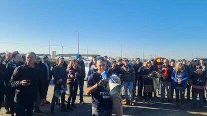 חסימות במעבר כרם שלום, שבוע שעבר. | צו 9