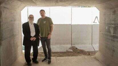 הרב איתן איזמן ואייל נווה. | נעמה גרינבאום