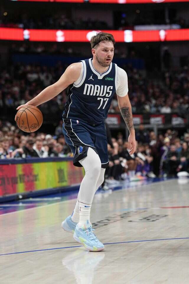 גרסת הכדורסל רונאלדיניו . לוקה דונצ'יץ'. | גטי אימג'ס