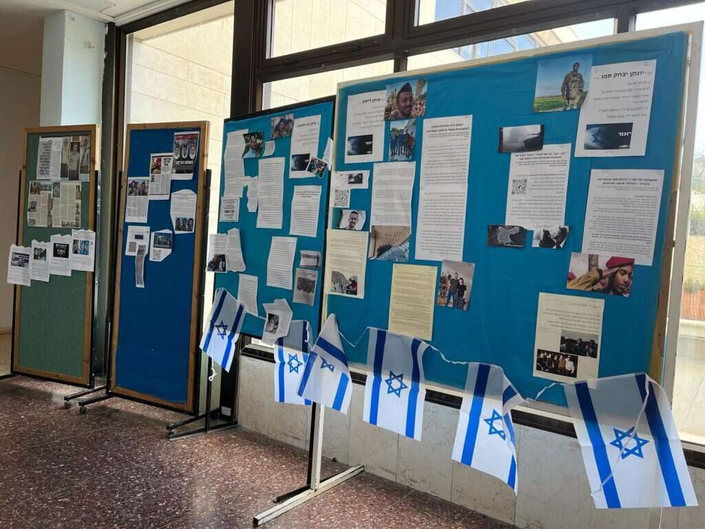 לוח הנופלים בישיבת נווה שמואל