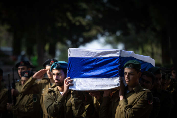 הלווייתו של אלישע יהונתן לובר ז"ל. | יונתן זינדל, פלאש 90