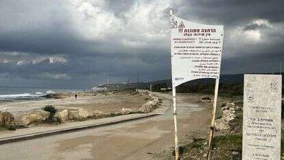 חוף אכזיב הנטוש, השבוע. השאיפה למאה אחוזי ביטחון לא מציאותית. | חגי סגל