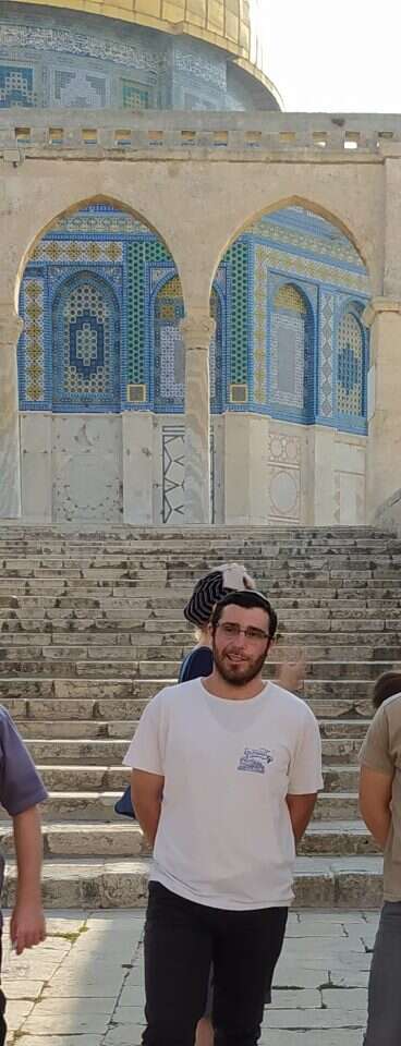 רס"ל במיל' ישראל סוקול ז"ל בביקור בהר. | באדיבות המשפחה