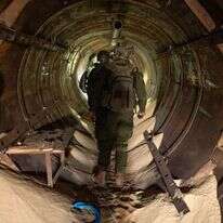 מנהרה בחאן יונס, ארכיון. | דובר צה"ל