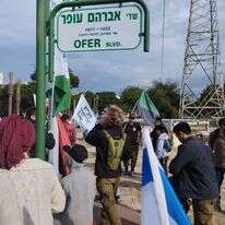 המשתתפים ב"צעדת הניצחון".