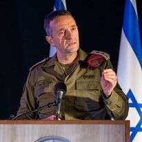 הרמטכ"ל במהלך הכנס המבצעי של חיל האוויר, היום. | דובר צה"ל