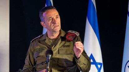 הרמטכ"ל במהלך הכנס המבצעי של חיל האוויר, היום. | דובר צה"ל