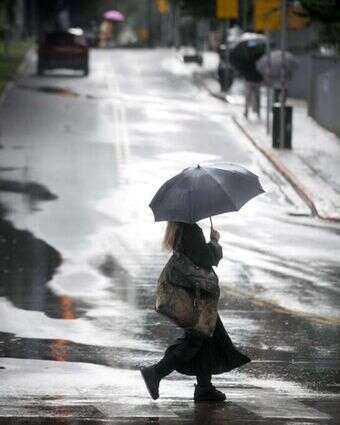 גשם בתל אביב | מרים אלסטר, פלאש90 גשם בתל אביב | מרים אלסטר, פלאש90