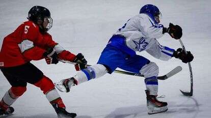 עמדנו במשימה. לוין באליפות העולם. | באדיבות איגוד ההוקי ומייק לוין