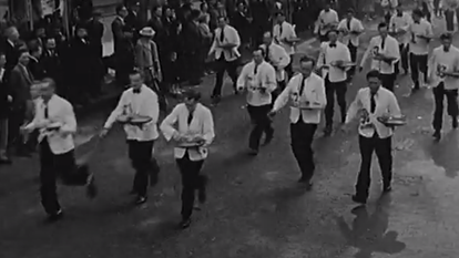 מרוץ המלצרים של פריז. | מסך מיוטיוב