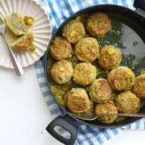 תחתיות ארטישוק ממולאות בקציצות דגים. | אפרת ליכטנשטט